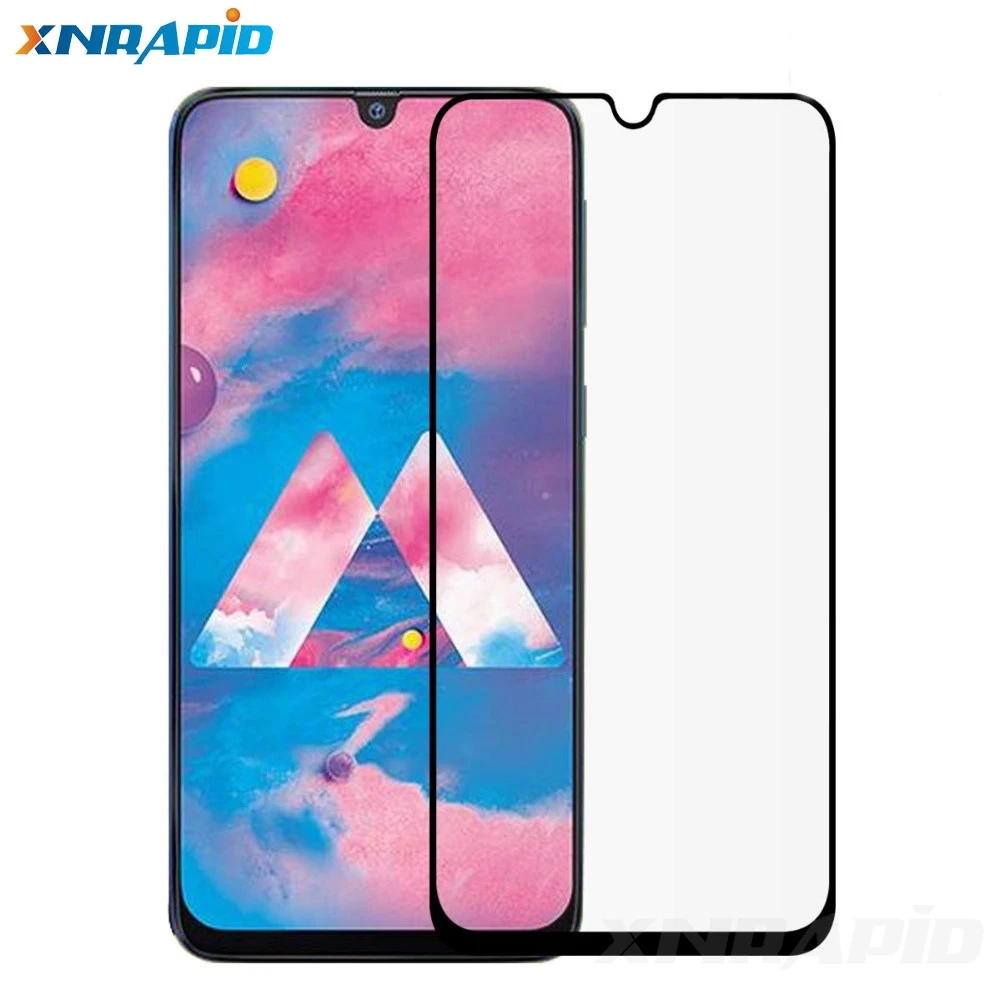 

VOONGSON Full Cover Glass For SAMSUNG Galaxy M10 M20 M30 Tempered Glass For SAMSUNG M10 M20 M30 full glue Screen Protector Film