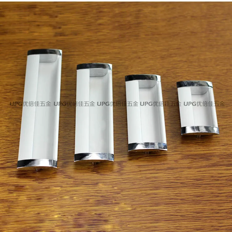 

Cabinet hardware thick aluminum alloy dark handle, wardrobe kitchen cabinet door invisible handle 6078