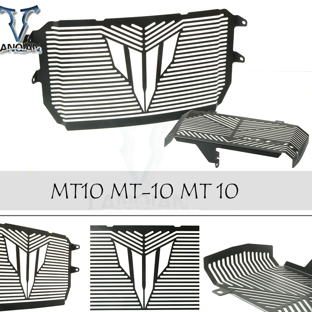 

motorcycle CNC Radiator Grille Guard Cover Protector Motorcycle Accessories For YAMAHA MT10 MT-10 MT 10 2014 2015 2016 2017 2018