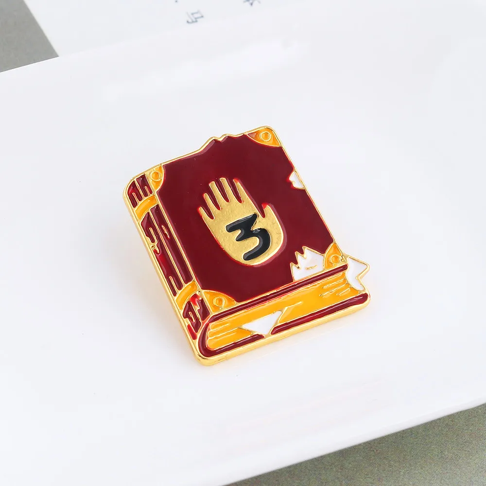 Rongji jewelry Journal 3 Diepsloot дневник брошь с логотипом булавки эмаль для мужчин и женщин