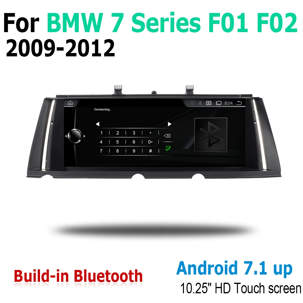 Автомобильный Android мультимедиа сенсорного экрана плеер стерео дисплей навигация gps для BMW 7 серии F01 F02 2009~ 2012 EVO аудио радио