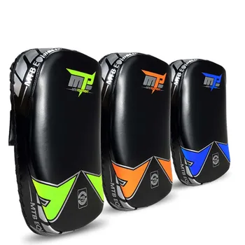 

1 Piece Micro PU Thick MMA Sparring Muay Thai Boxing Pads Kicking Shield Focus Target Martial Arts Training Equipment DEO