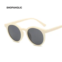 Винтажные женские солнцезащитные очки кошачий глаз, роскошные брендовые дизайнерские круглые солнцезащитные очки, ретро маленькие красные женские солнцезащитные очки, черные очки Oculos