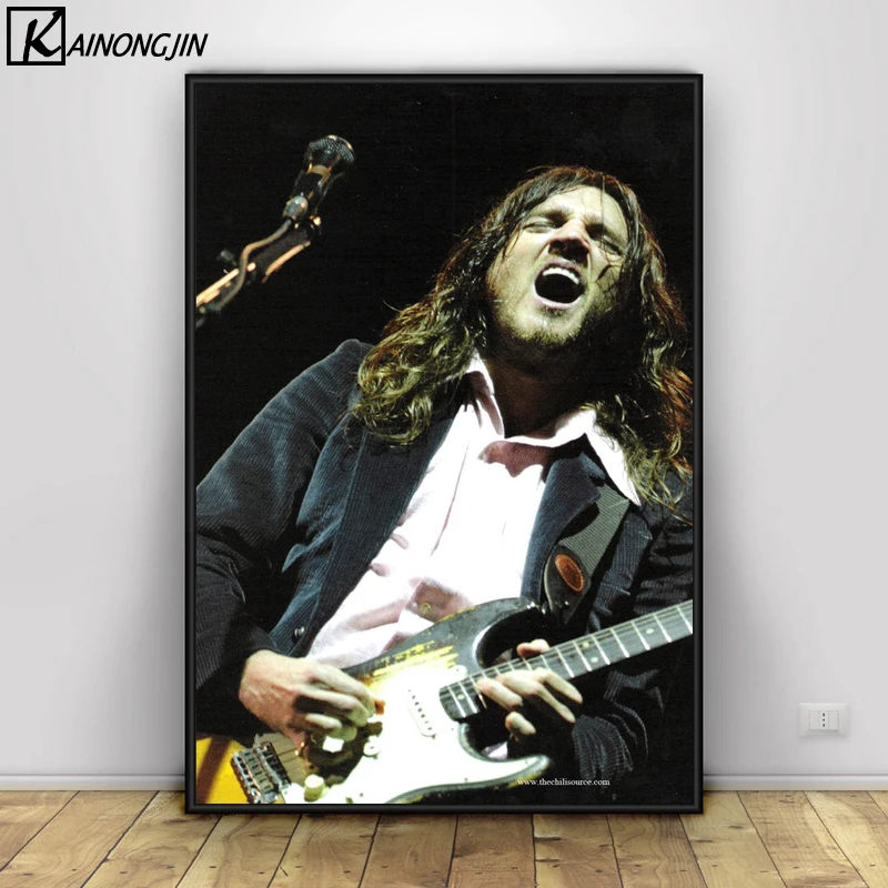 

John Frusciante Red Hot Chili Peppers Poster Wall Art Canvas Painting Posters and Prints Wall Picture Room Decorative Home Decor