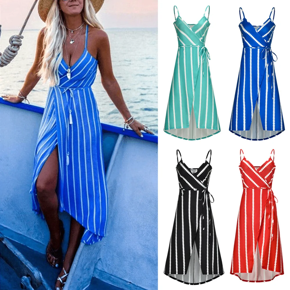 pastel blue sundress