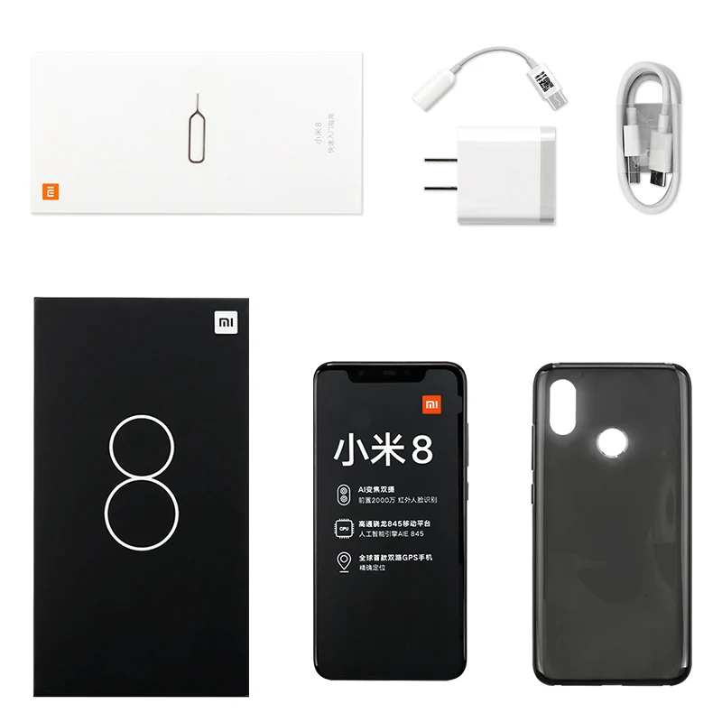 OTA глобальная прошивка Xiao mi Phone 6 ГБ ОЗУ 128 Гб ПЗУ 8 Snapdragon 845 Восьмиядерный 21 &quot2148x1080 P