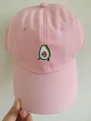 2018 Новый Vegan Hat еда любовник хлопок авокадо папа шляпа, бейсбольная кепка для мужчин женщин Хип Хоп Бейсболка, кепка Garros Snapbacks