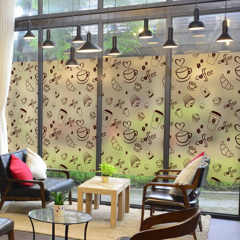 

Customized Static Cling Stained Glass Window Film Frosted Opaque & Privacy Shop Decor Digital print Removable BLT957 Draw Heart