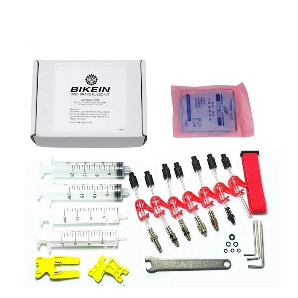 BIKEIN Bicycle Brake Oil Change Tool Adapted To Mineral Oil Full Range Of Oil Disc Brakes Repair