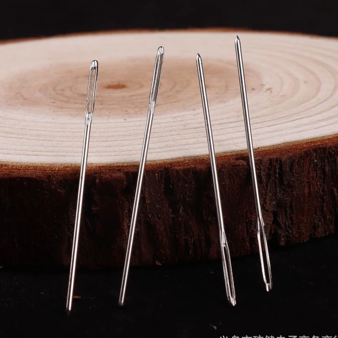 

20pcs/set 3 Sizes Blind Sewing Neddles Blind Self-threading Needles Hand Sewing Embroidery Tool DIY Needlework Cross Stitch