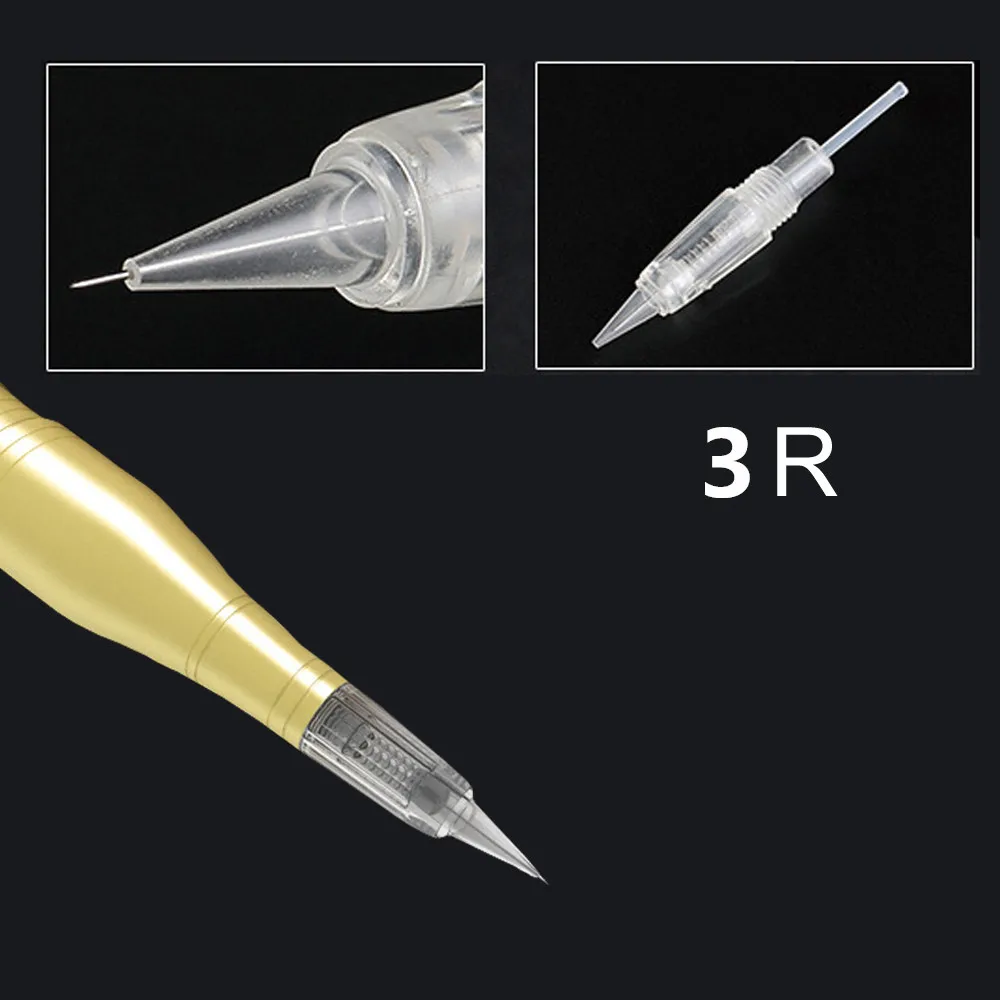 10pcs New Style Sterilized Permanent Makeup Needle 3R Tattoo Needles For Liberty Tattoo Machine