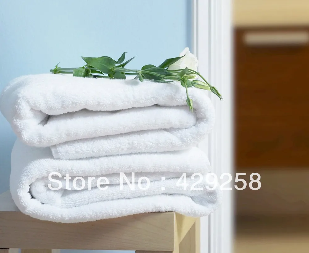 100 Cotton 21s Platinum Cotton Hotel Bath Towel 500g Thickening Five