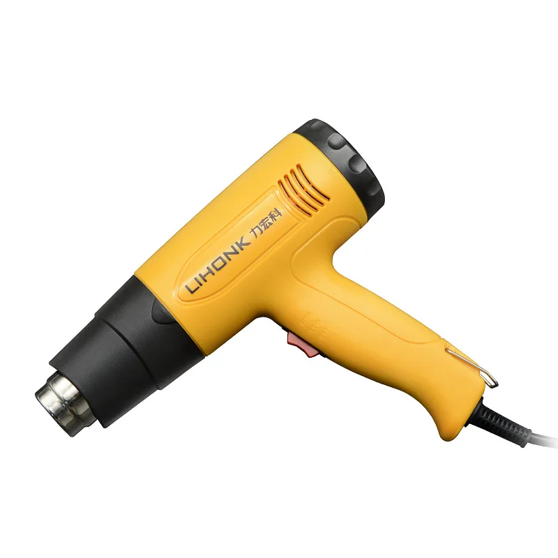 

1800W 220V EU AU industrial hot air gun thermal temperature regulator two-speed hot gun shrinkage package thermal power tools