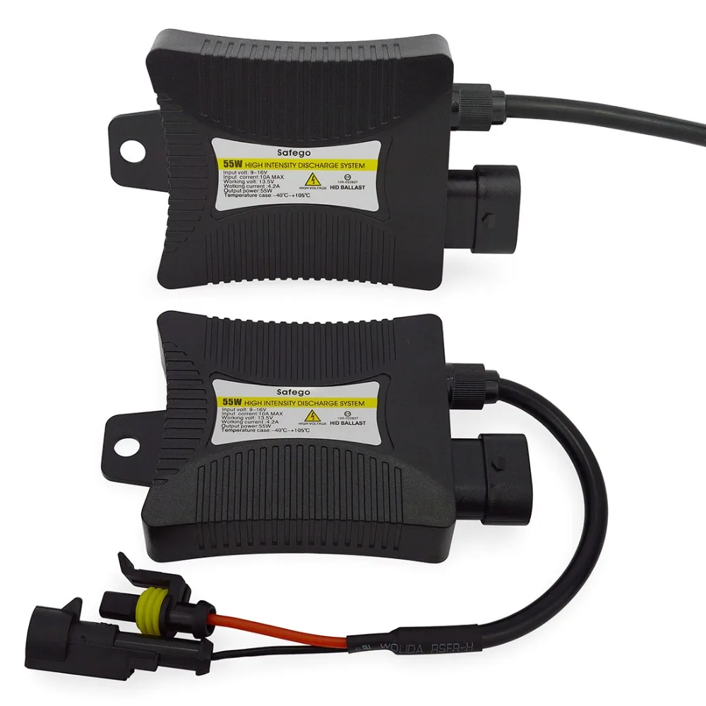 Safego 55W H4 Bi xenon 3 9004 9007 H13 Bixenon Hi/lo 4300K 6000k 8000k биксеноновый комплект|hid kit|xenon kith4 bi |