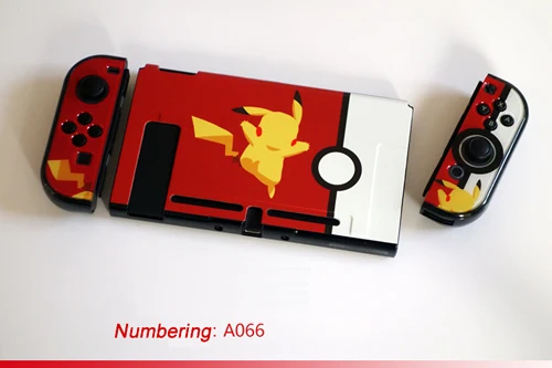 A066 Shell 1 компл. Матовая защитная накладка защитный чехол Корпус для nintendo Switch NS Joy-Con контроллер для Кирби чехол - Color: A066 Shell