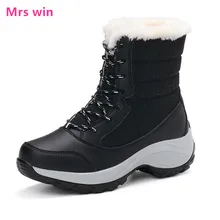 Лидер продаж Зимние Спорт на открытом воздухе обувь зимние сапоги женские кроссовки водонепроницаемые Нескользящие лыжные ботинки Zapatillas Mujer