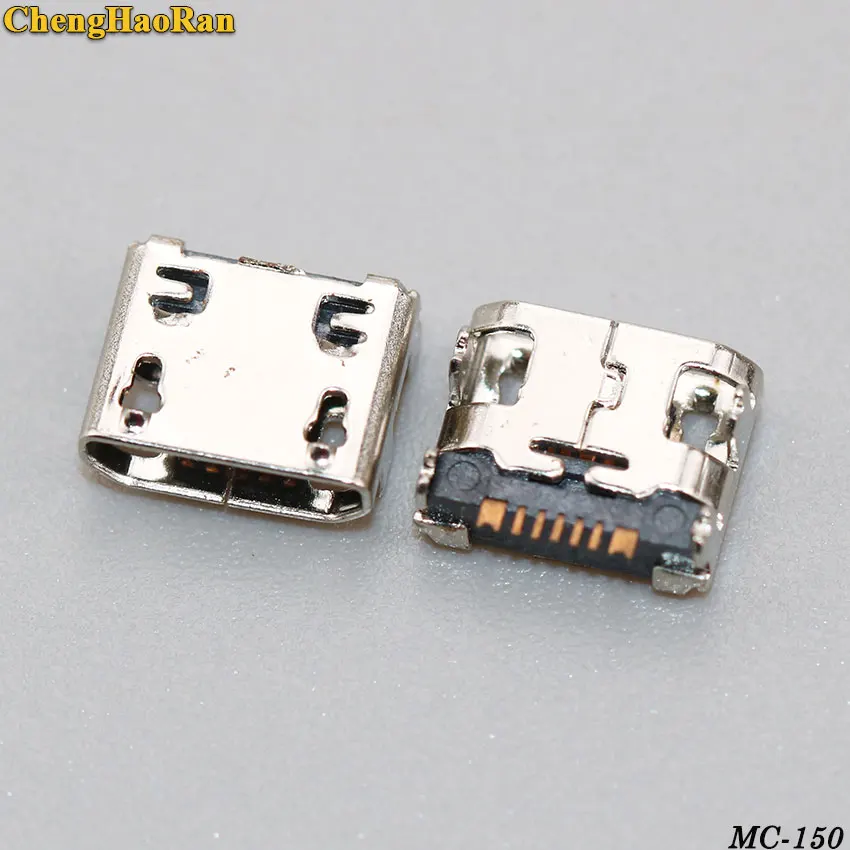 

ChengHaoRan 1-10pcs New mini micro USB Jack connector for samsung i9070 i9050 i699 i727 b9062 charger connector dock port plug