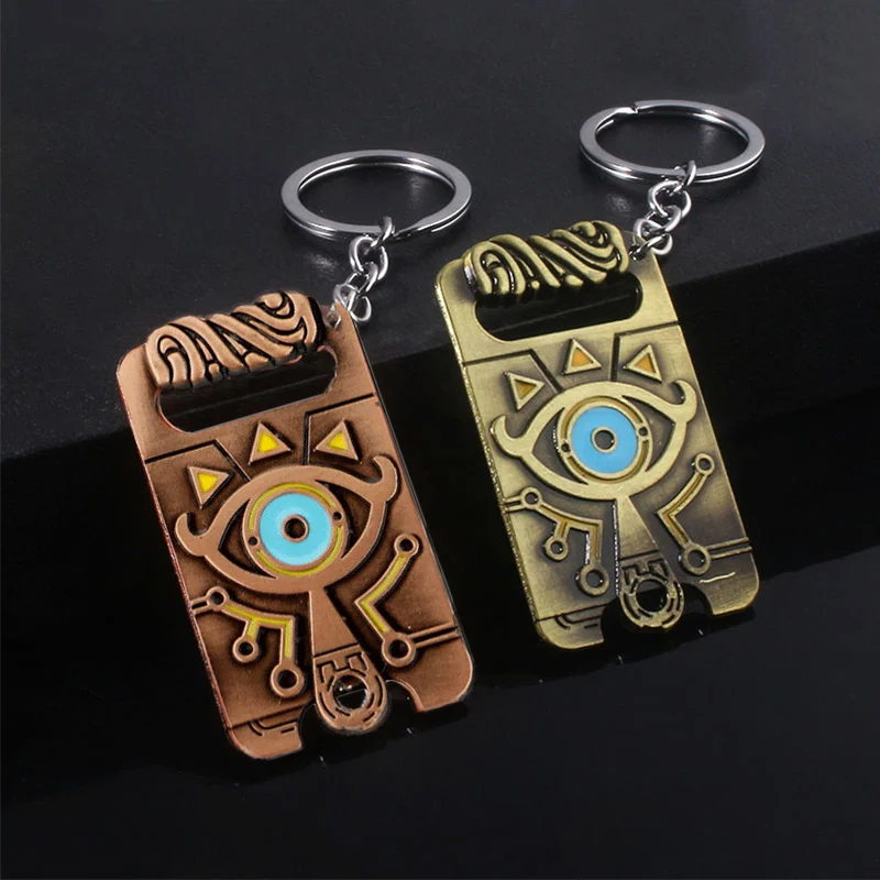 

The Legend of Zelda Keychain For Men Breath of the Wild Metal Key chain For Keys Men Car Women Bag Accessories