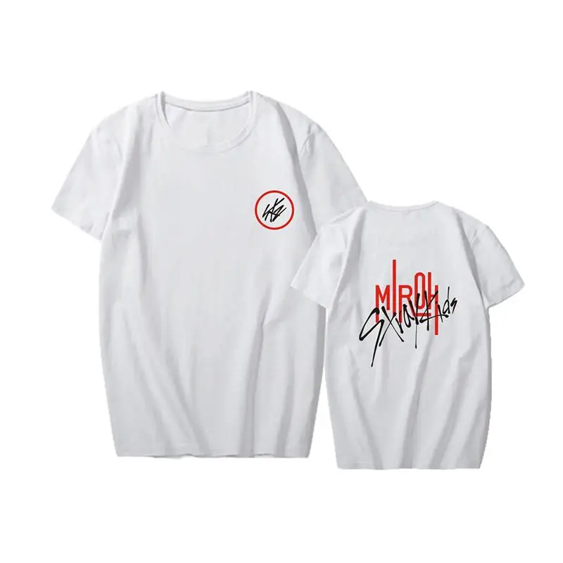 Yfashion/Мужская и женская футболка унисекс для детей повседневные хлопковые летние футболки с коротким рукавом и принтом букв