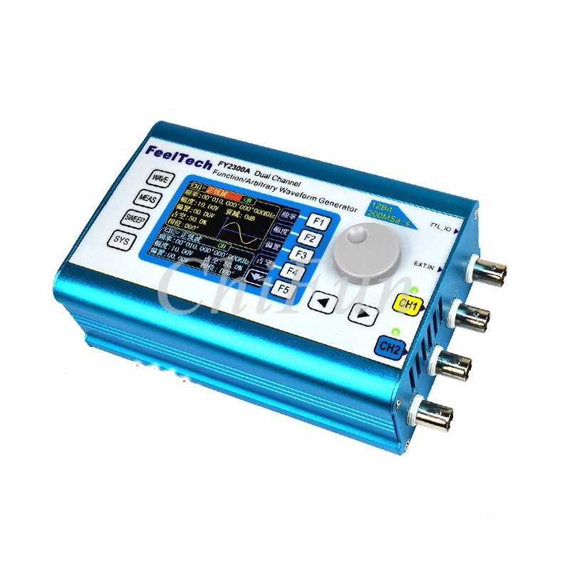 

Freeship FY2300-02M Full Control Dual Channel DDS Function Arbitrary Waveform Signal Generator Signal Source Frequency Counter