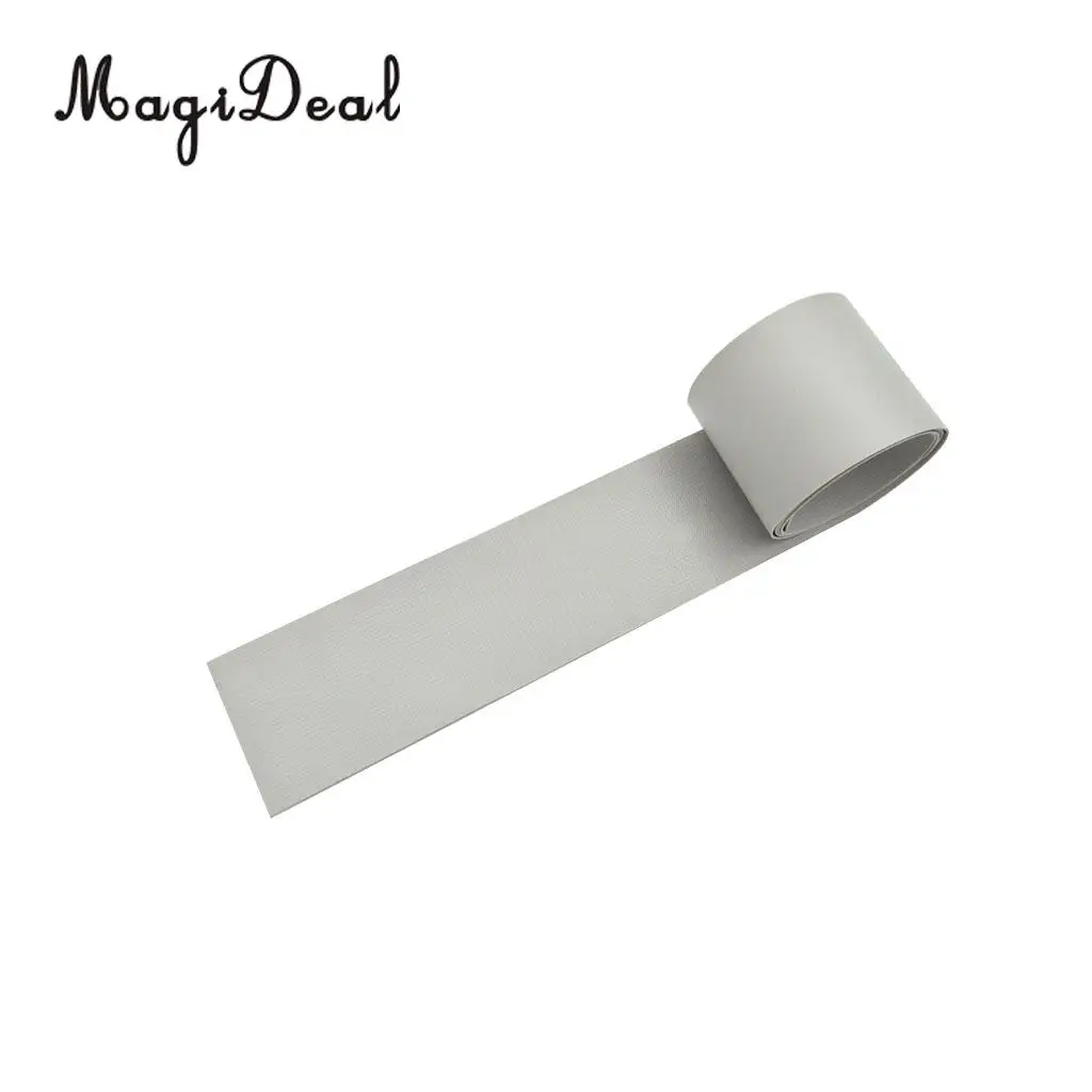 MagiDeal Waterproof Inflatable Boat/Dinghy/RIB Mid Grey PVC Repair Patch 51*1000mm for Kayak Canoe Dinghy Yacht Replacement