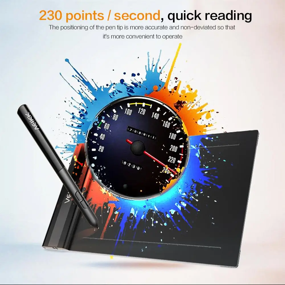

S640 6 X 4 Inch 5080Lpi Graphic Tablet Drawing Pad With Digital Pen Electronic Computer Keyboard Accessories