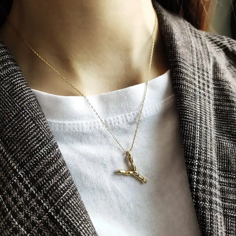 WTLTC индивидуальные инициалы кулон ожерелье s для женщин стерлингового серебра 925 многослойное ожерелье s пользовательское Кованое ожерелье