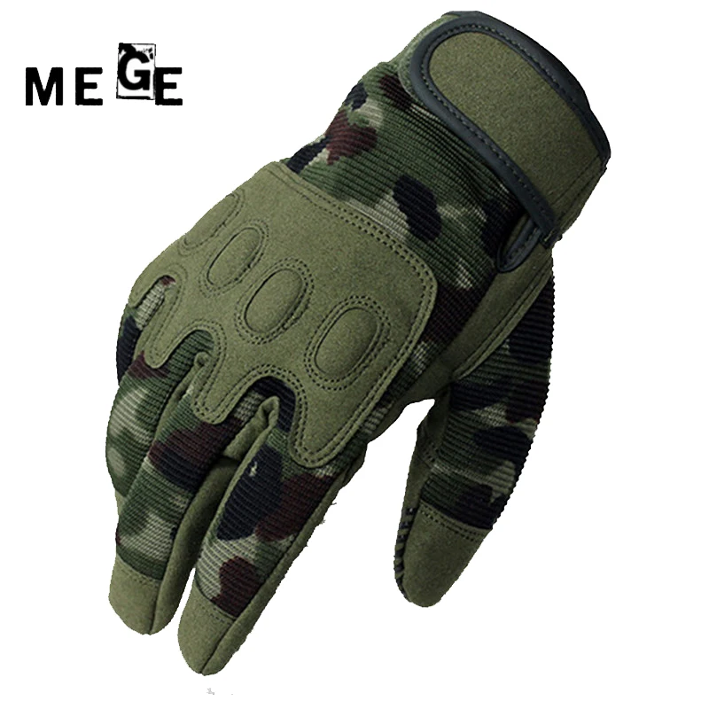 MEGE Men's Outdoor Gloves, Military Airsoft Hunting Army Tactical