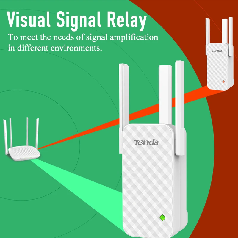 Tenda A12 300Mbps WiFi Repeater Wireless Range Extender Wi-Fi