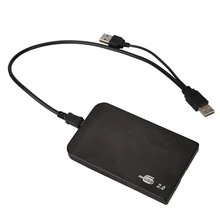 USB 2,0 HDD жесткий диск Внешний корпус 2,5 дюймов IDE SSD мобильный диск коробка чехол для ноутбука жесткий диск hdd caddy для Windows/Mac os