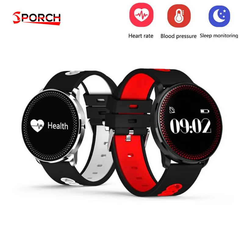 

CF007 Waterppoorf Smart Bracelet With Heart Rate Blood Pressure Weather Forecast Remind Fitness Wristband Support Dropshipping