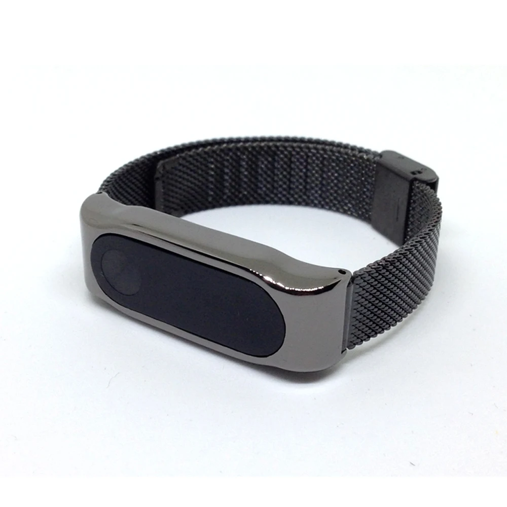 Оригинальный металлический ремешок Mijobs для браслетов MiBand 2 браслет из