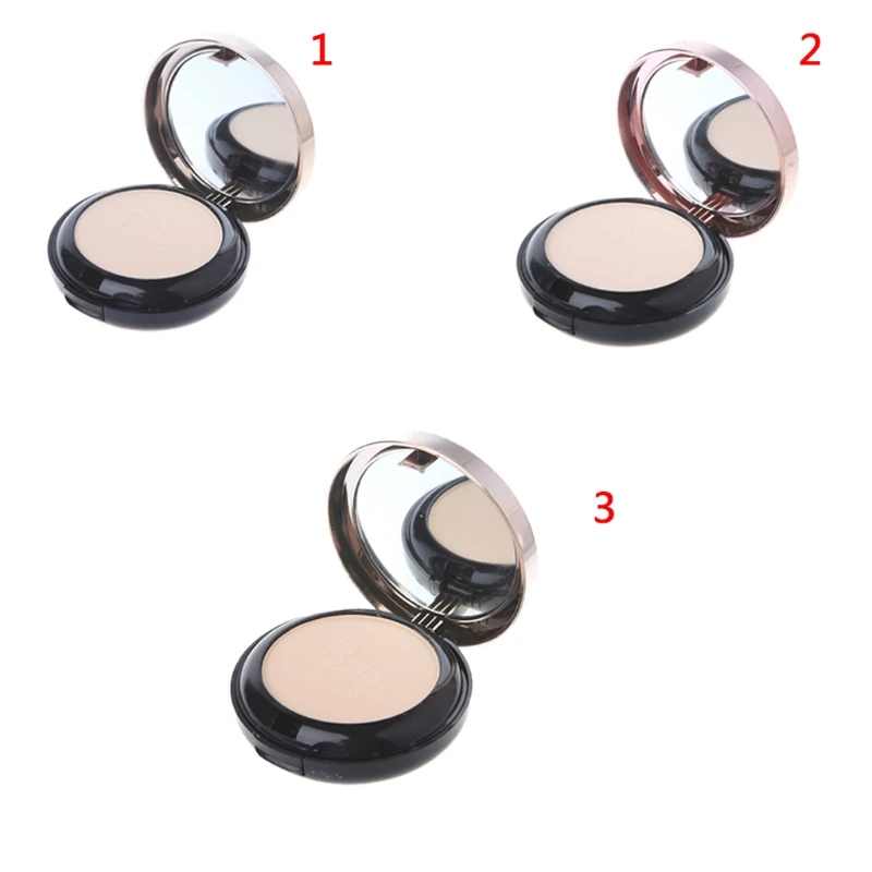 

Beauty Face Pressed Powder Compact Smooth Contour Foundation Makeup + Puff Set