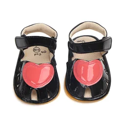 E&Bainel New Summer Baby Shoes Girl Newborn Infant Heart Shaped PU leather Prewalkers Shoes Anti SlipToddler First Walker MY E&Bainel New Summer Baby Shoes Girl Newborn Infant Heart Shaped PU leather Prewalkers Shoes Anti SlipToddler First Walker MY