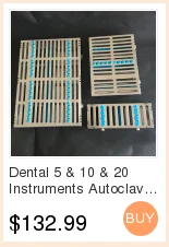 Зубные 10 инструменты стерилизации кассетный лоток Стойки