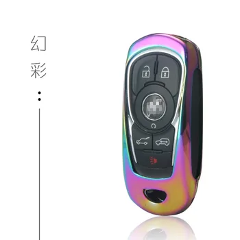 

Zinc alloy Protection Car Key Case Cover for OPEL Astra Buick ENCORE ENVISION NEW LACROSSE Rings Protect Shell Car Styling