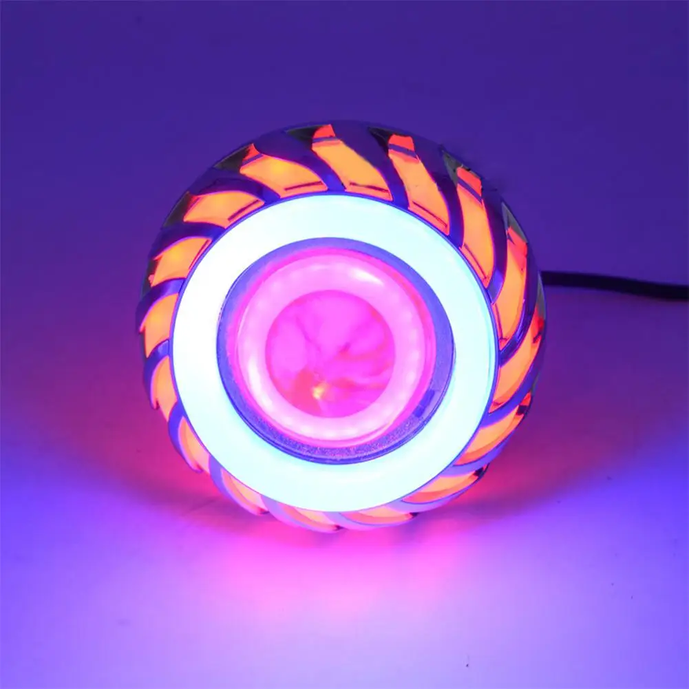 

Dragonpad Universal Motorcycle 12V LED Built-in Headlight High Power Flash Head Lamp Refit Assembly