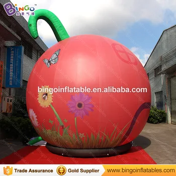 

Customized Halloween 5 Meters tall inflatable pumpkin replica decorative blow up halloween models for display toys