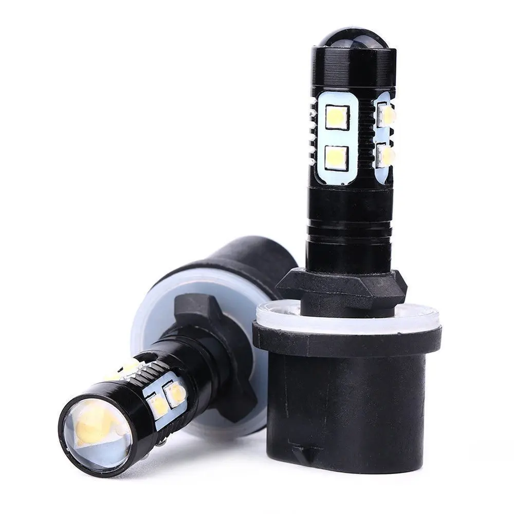 2x 880 890 892 893 899 50W 6000K White Led Projector Fog Light Bulbs New