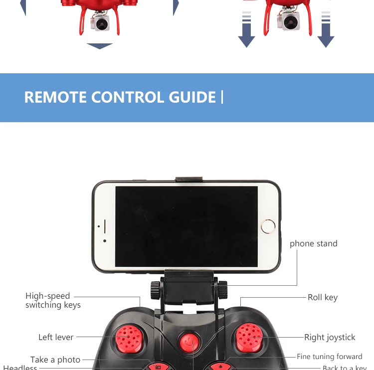 Дрон S8 HD 1080 P/2MP Air pressure поддерживает высоту одно касание взлет посадочный Квадрокоптер тренировочный Дрон Вертолет камеры квадрокоптер с камерой квадракоптер с камерой дрон с камерой квадракоптер вертолет