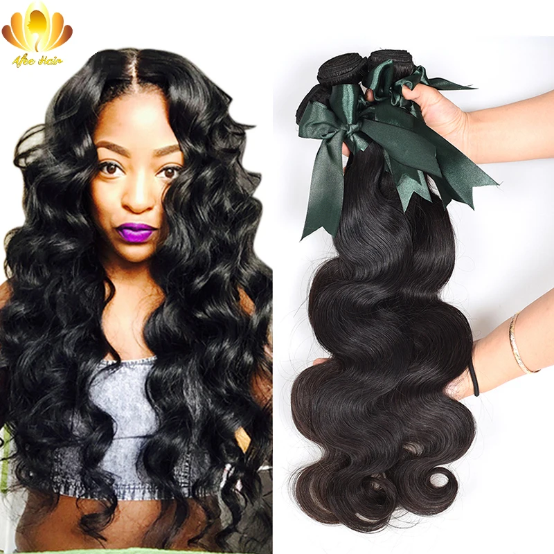 

Peruvian Virgin Hair Body Wave 3 Bundle Deals 10A Grade Virgin Unprocessed Human Hair Cheap Hair Bundles Peruvian Hair Body Wave