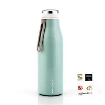 

AKS Vacuum Water Bottles Tumbler Insulated Stainless Steel Metal Portable Thermos coffee Flask Thermal School Beker Termokubek