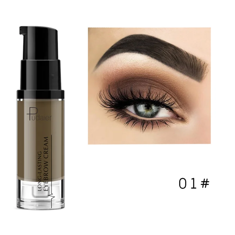 

Pudaier Eye Brow Enhancer Cream Waterproof Eyebrow Gel Sweatproof Eyebrow Gel Long Lasting Make Up Natural Makeup Cream TSLM1