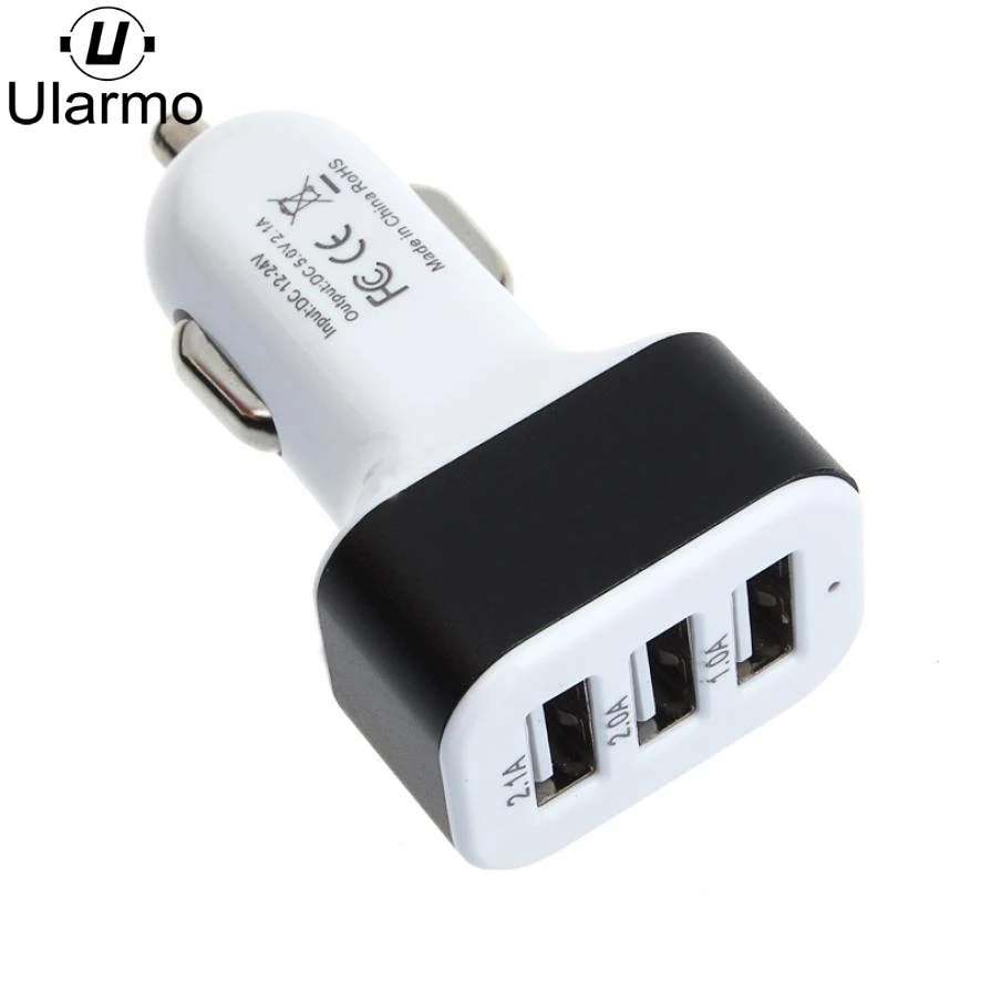 Ularmo Usb Автомобильное зарядное устройство адаптер для iPhone Универсальное
