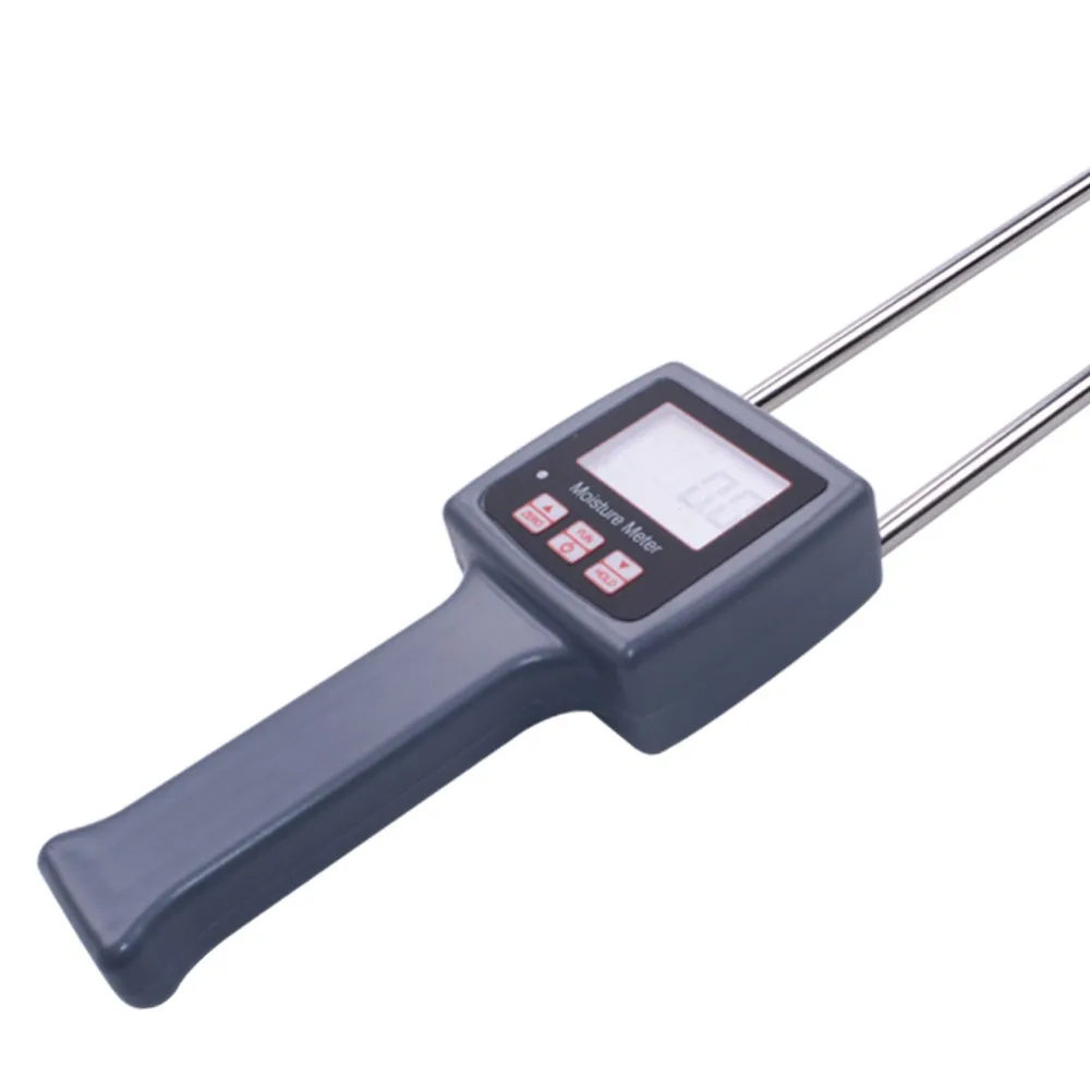 leeymus chinensis emperador fibra de bamb/ú prueba de humedad paja hierba forrajera XY-YZGF TK100H Medidor de humedad digital port/átil para cereales