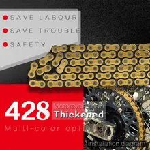 Special Price 428h Motorcycle Chain Link Set 50cc 110cc 125cc 140cc 150cc Most Minimoto ATV Dirt Bike Pit Bike Special Price 428h Motorcycle Chain Link Set 50cc 110cc 125cc 140cc 150cc Most Minimoto ATV Dirt Bike Pit Bike