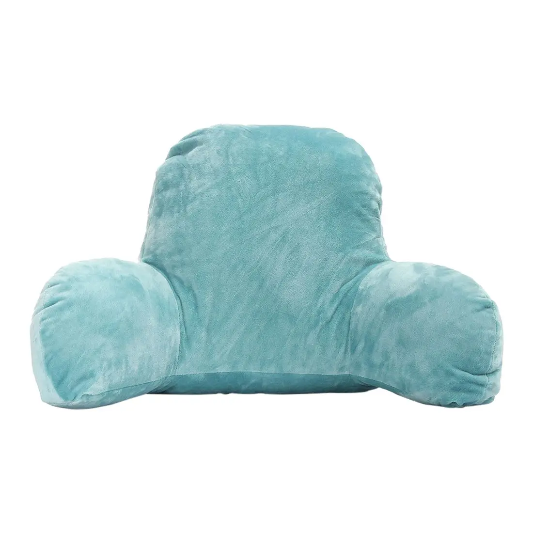 

HOT SALE Blue Lounger Bed Reading Rest Back Pillow Support Arm TV Backrest Seat Cushion