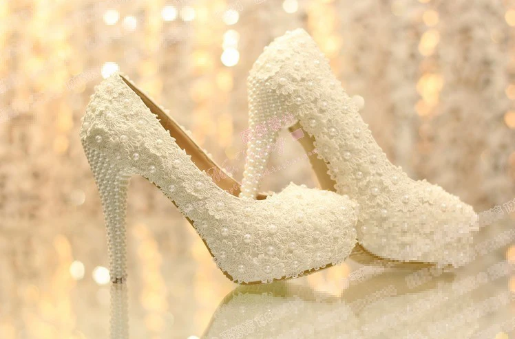 ФОТО Beautiful Platform High Heel Dress Shoes Bridal Wedding Dress Shoes Evening Dress Shoes Anniversary Party Shoes X'mas Gift