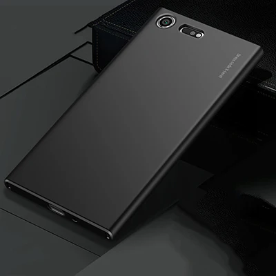 Чехол X Level для sony Xperia XZ Premium, винтажный Чехол s, роскошный пластиковый жесткий чехол из поликарбоната для sony Xperia XZ Premium, задняя крышка - Цвет: Black case