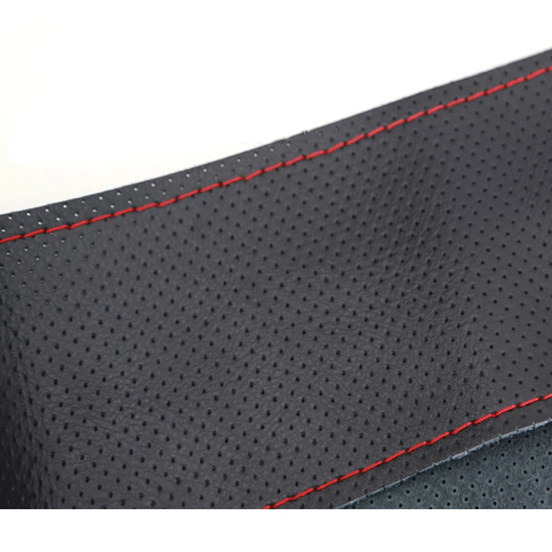  Non-slip breathaCar Steering Wheel Cover soft Leather Braid on the Steering Wheel Cover of Car  Interior Accessories 